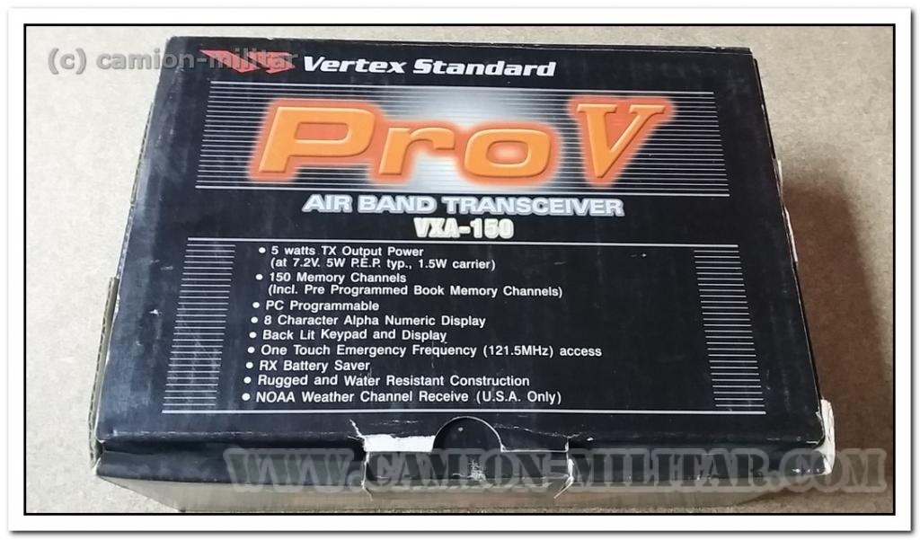 Vertex standard VXA-150 PRO V - Nuevo - Banda aerea
