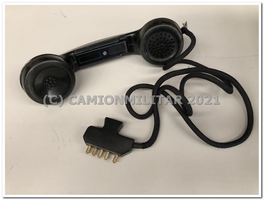 Microfono Auricular Aleman para telefono campaña militar en venta