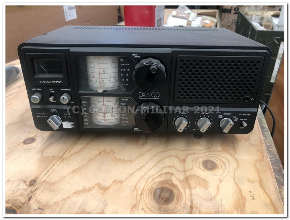Radio Receptor Realistic DX-200 communication receiver en venta