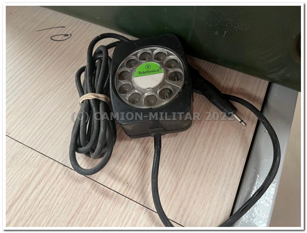Disco marcador auxiliar para teléfono de pruebas de TELEFONICA