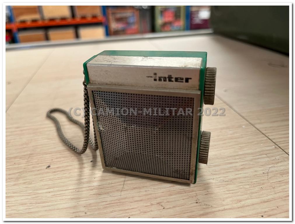 RADIO transistor INTER SLIMTRANSISTOR